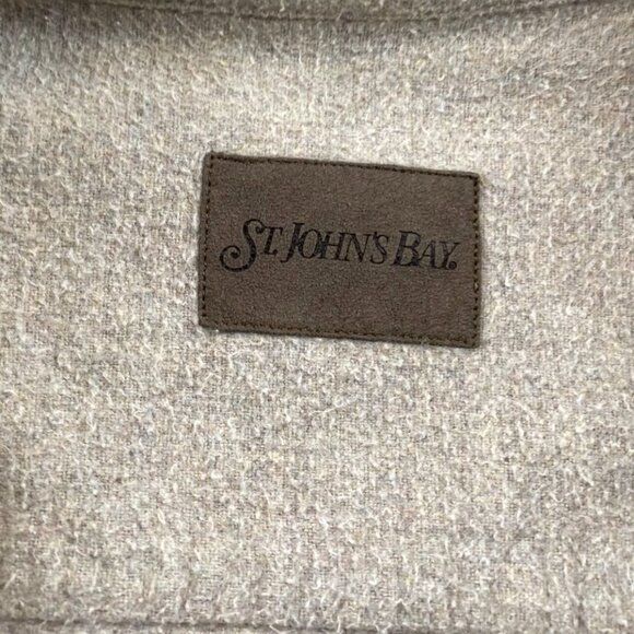Vintage St. john's Bay Mens Shirt Large Lot of Two Long Sleeve Button Up Casual - Picture 9 of 14